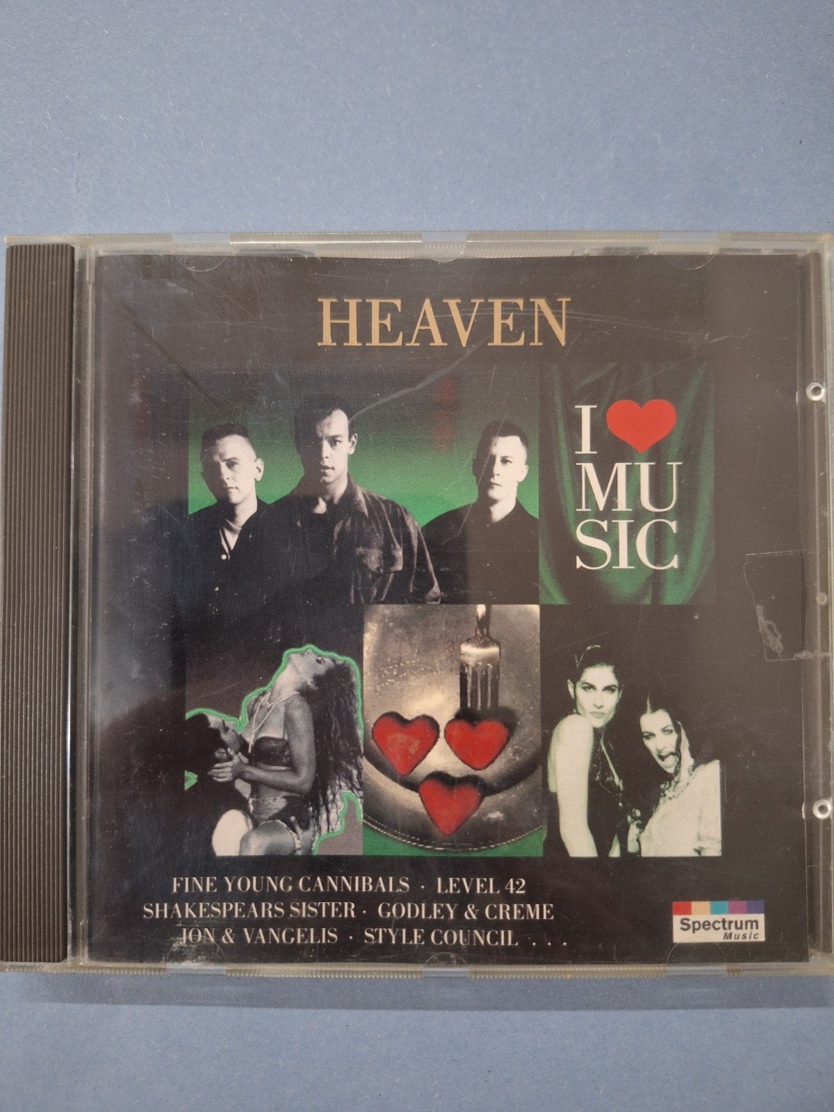 Heaven I Love Music CD - Diverse Artiesten, Ophalen of Verzenden, 1980 - 1989, Gebruikt