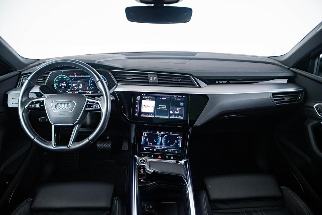 Audi Q8 e-tron 55 quattro Advanced Edition 115 kWh Panoramad, Automaat, 12 maanden, Q8 e-tron, Leder