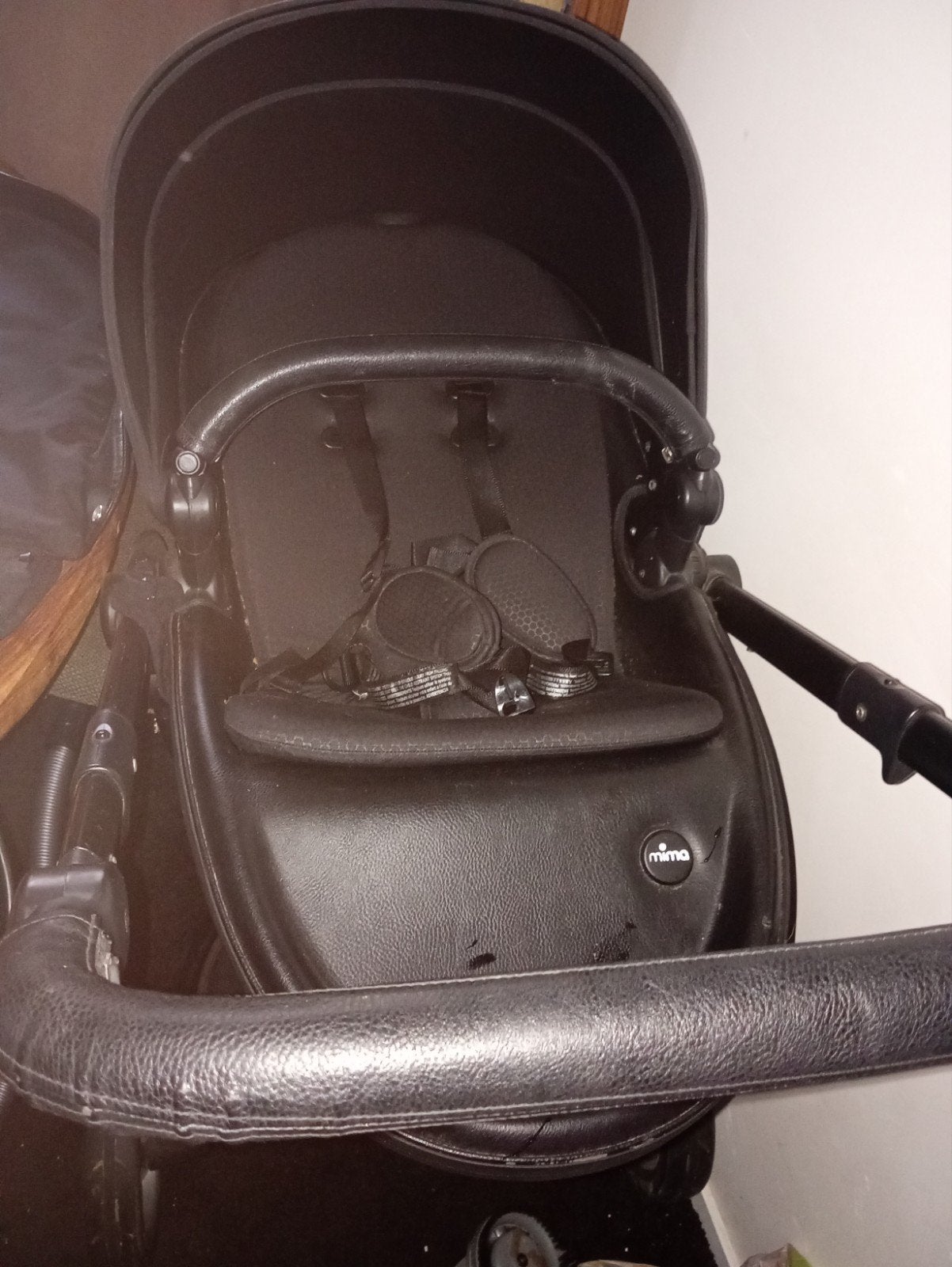 Leren kinderwagen combinatie, Ophalen of Verzenden, Nieuw, Overige merken