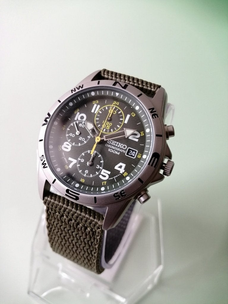 Nieuw Seiko's Chronograph SND377R en Seiko SBTR-017 Full-Set, Ophalen, Polshorloge, Overige materialen, Nieuw