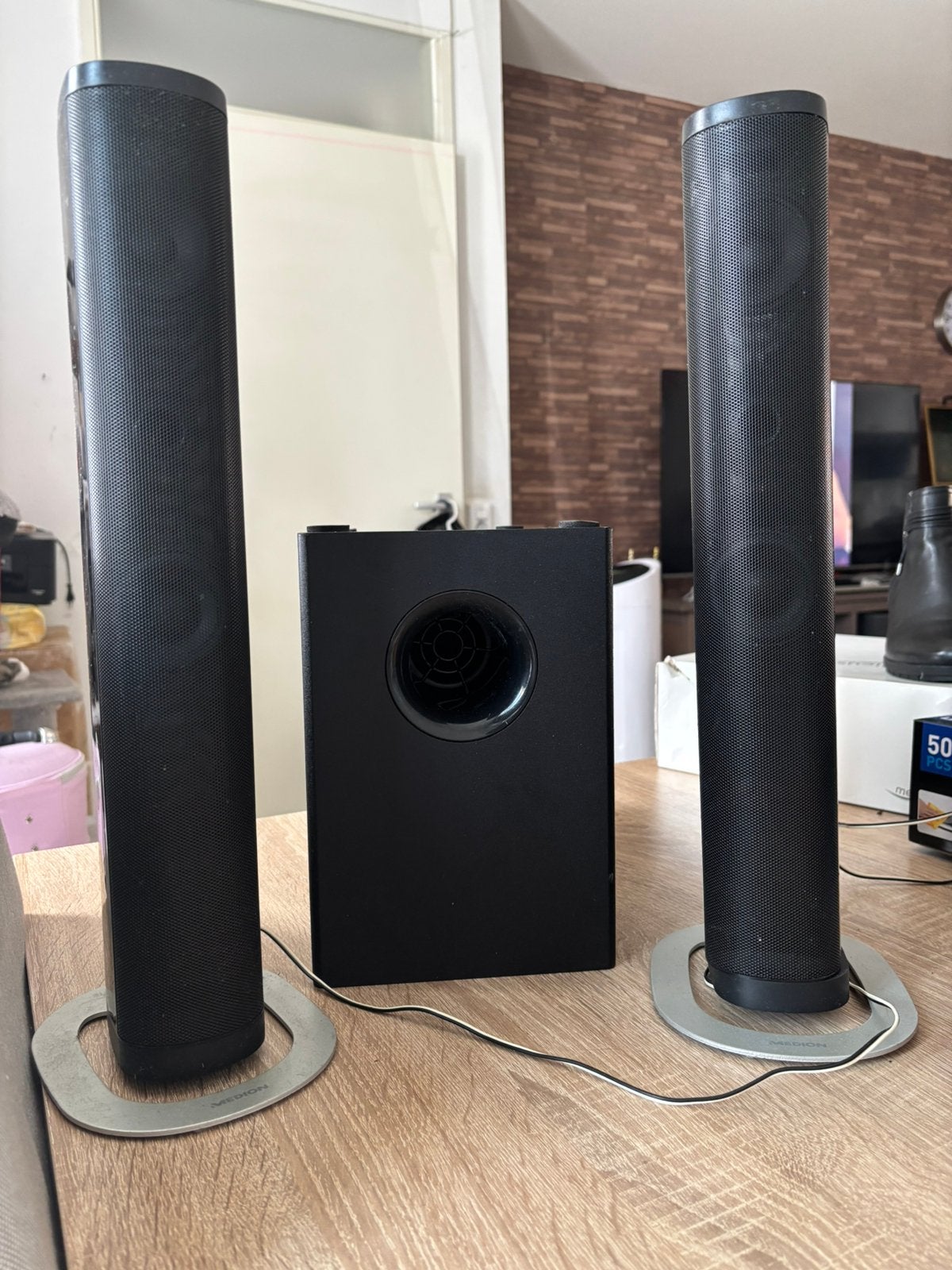 Medion speaker set, Overige merken, Soundbar, 70 watt of meer, Ophalen of Verzenden