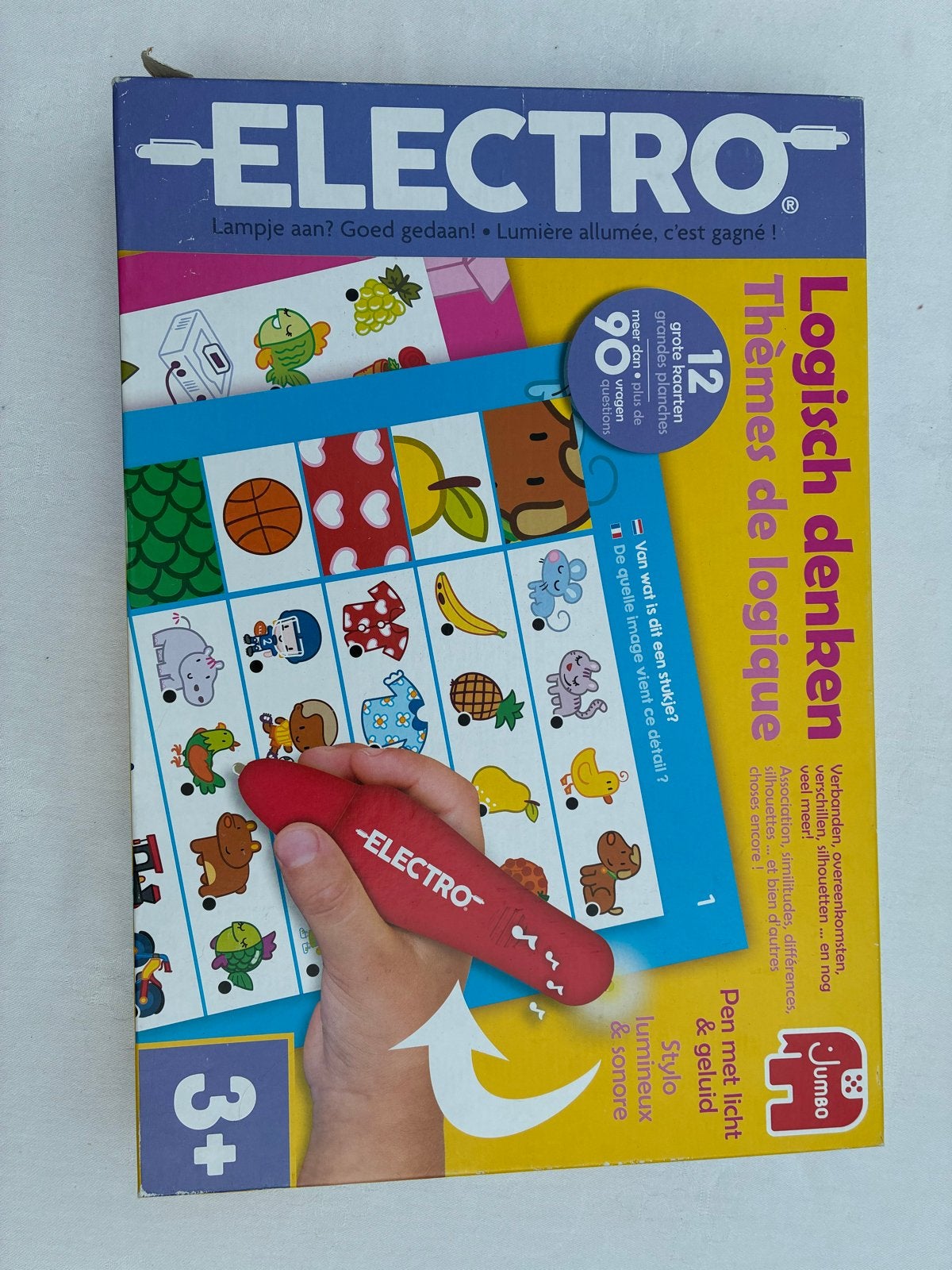 Jumbo Electro Logisch Denken - Educatief Spel 3+, Ophalen of Verzenden, Zo goed als nieuw, Puzzelen, Met geluid