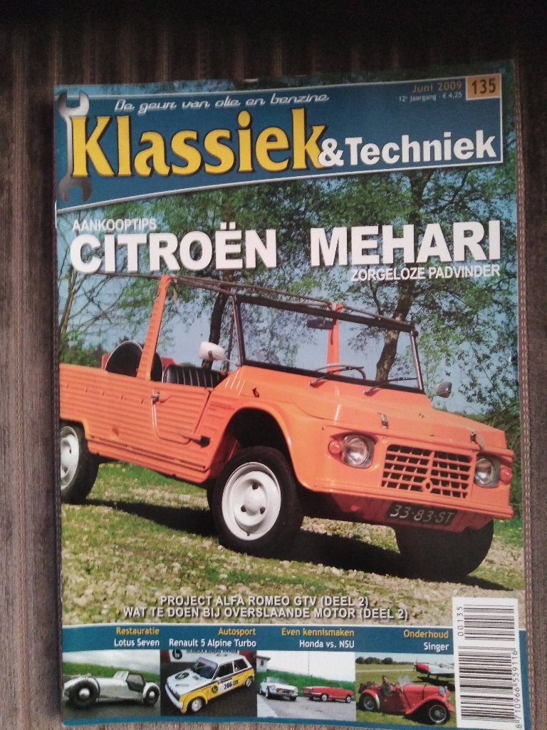 Klassiek & Techniek nr.135 - juni 2009, Ophalen of Verzenden, Zo goed als nieuw, Algemeen