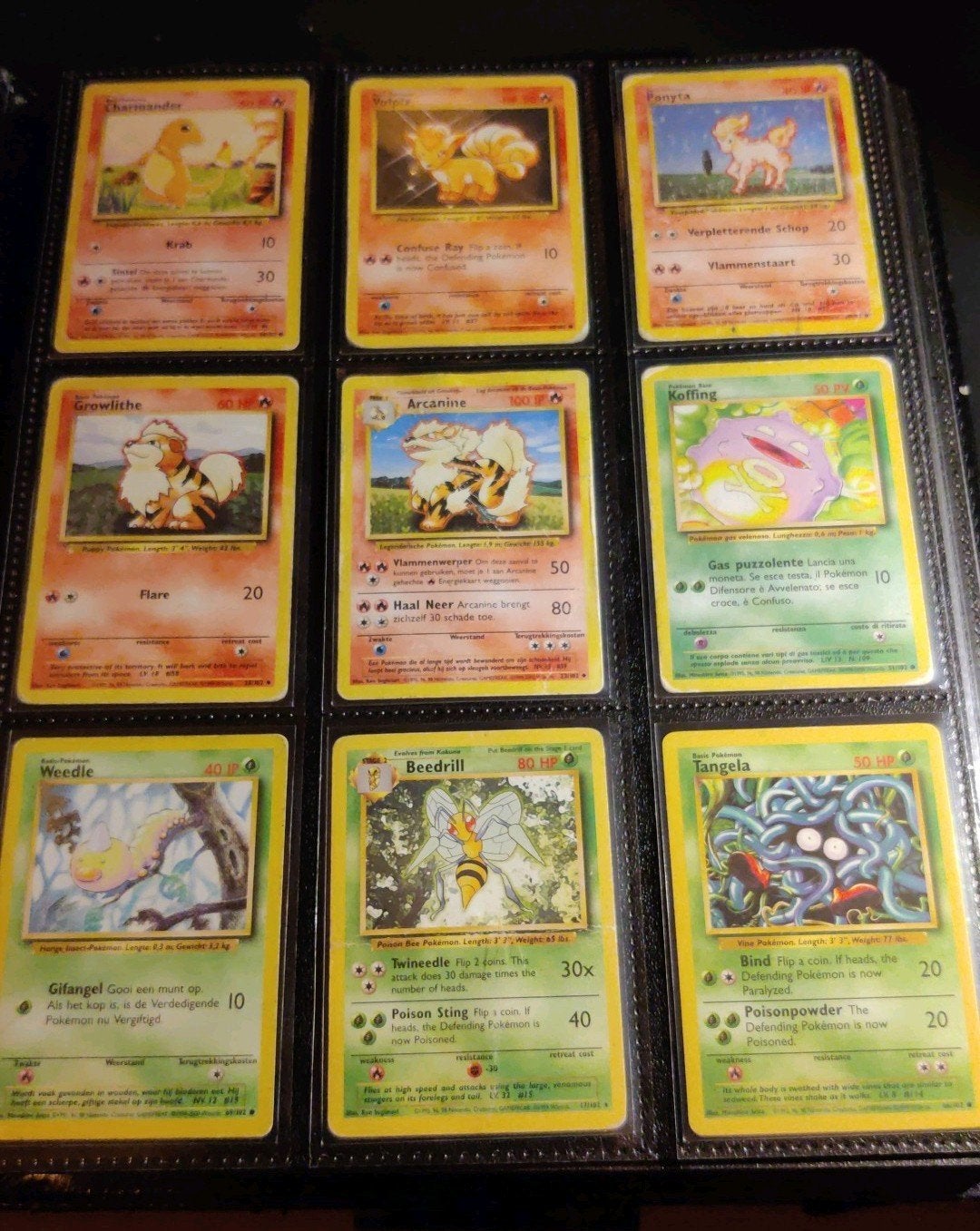 Grote Pokémon Map  Base Set, Ophalen, Gebruikt, Meerdere kaarten, Foil