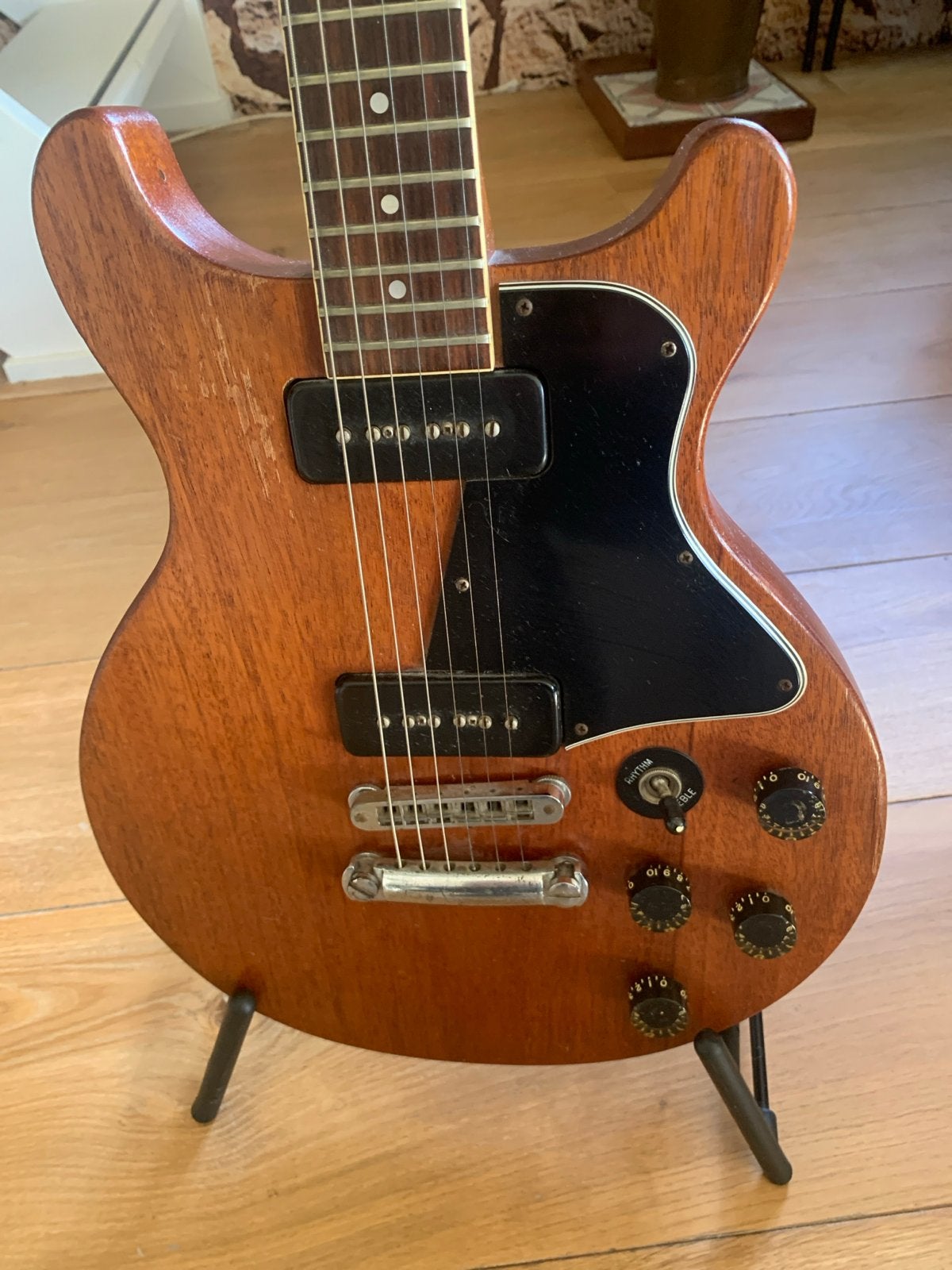 Gibson Les Paul Junior Special P90 - Vintage Sunburst, Ophalen of Verzenden, Gebruikt, Solid body, Gibson