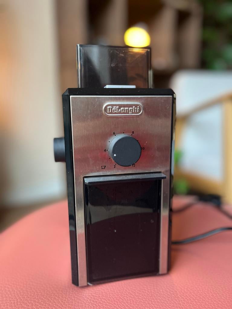 De'Longhi koffiemolen KG89, Witgoed en Apparatuur, Koffiezetapparaten, Ophalen of Verzenden, Gebruikt, Overige modellen, Koffiebonen