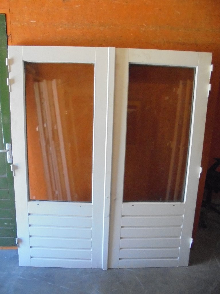 Partij gelijke sets openslaande buitendeuren, 161 x 193, Doe-het-zelf en Verbouw, Deuren en Horren, Ophalen, 120 cm of meer, Minder dan 200 cm