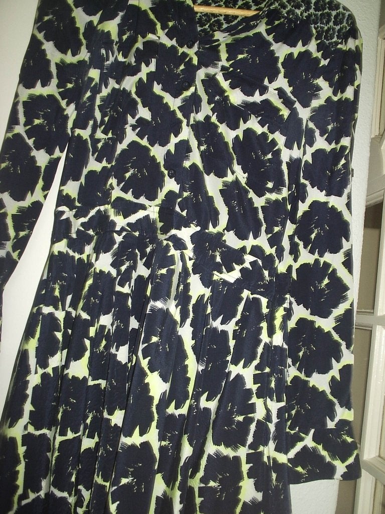 zgan jurk van DKNY MAAT 38/40, Maat 38/40 (M), Blauw, DKNY, Ophalen of Verzenden