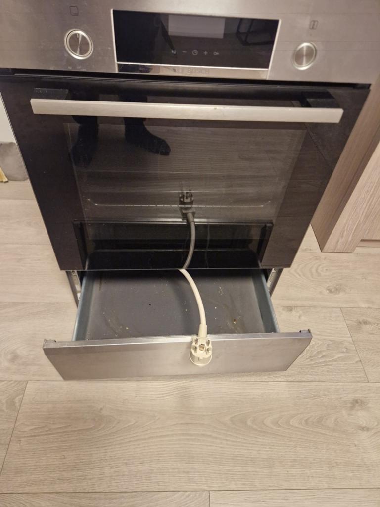 Boch oven met keukenplaat, Ophalen, Zo goed als nieuw, Minder dan 45 cm