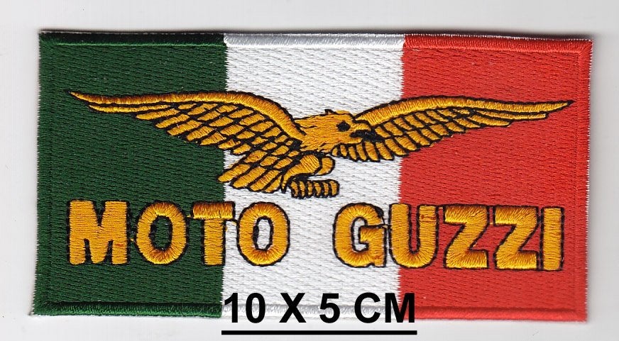 MOTO GUZZI Italvlag Patch voor Stelvio V11 V7 Griso V9 LM, Verzenden, Nieuw
