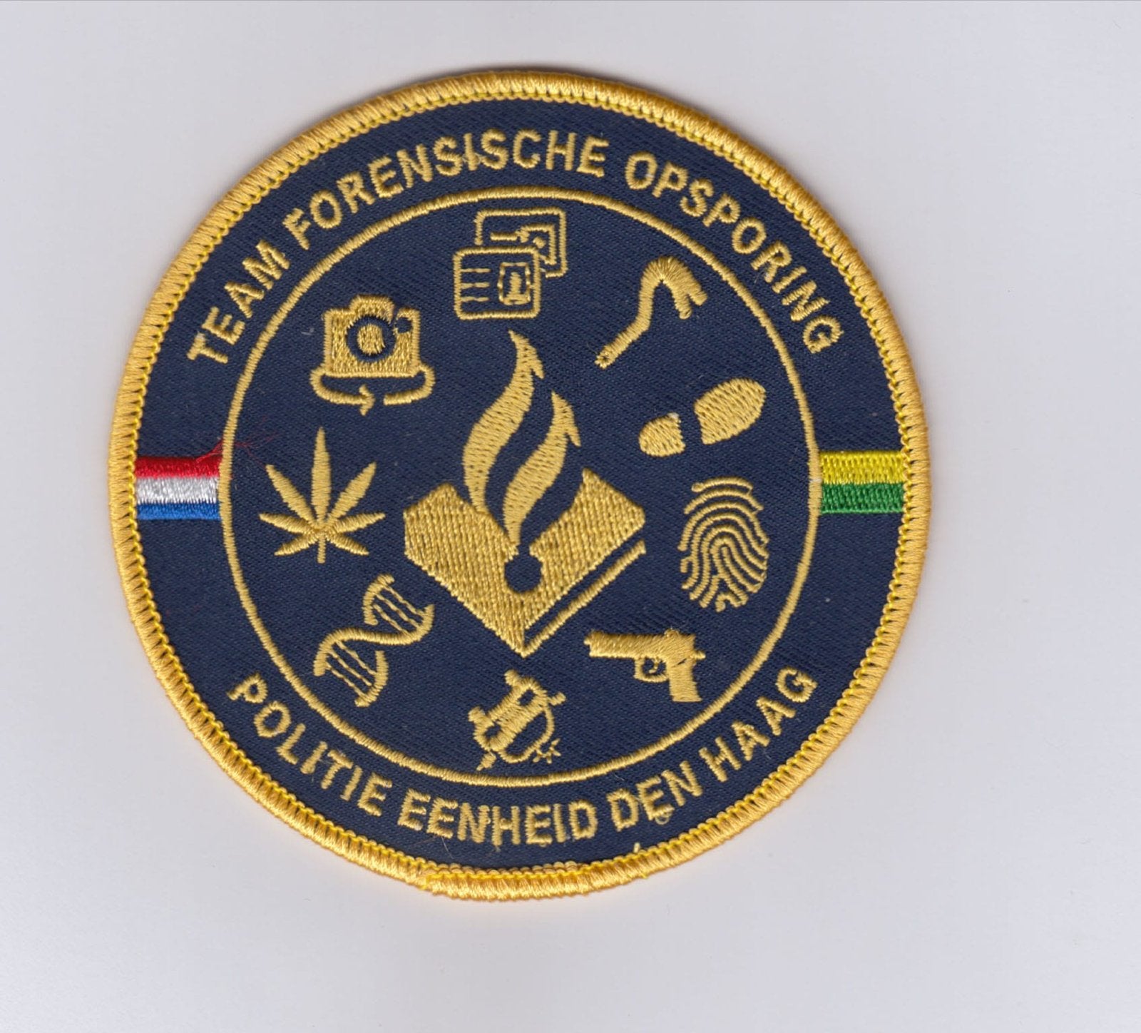 Team Forensische Opsporing Politie Eenheid Den Haag Patch, Ophalen of Verzenden, Nieuw