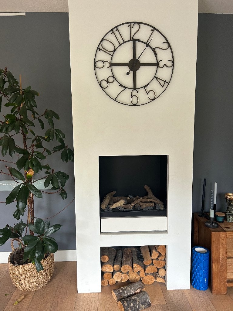 Faber waterdamphaard optie-myst tweedehands inbouw, Huis en Inrichting, Ophalen, Gebruikt, Inbouwhaard, Elektrische haard