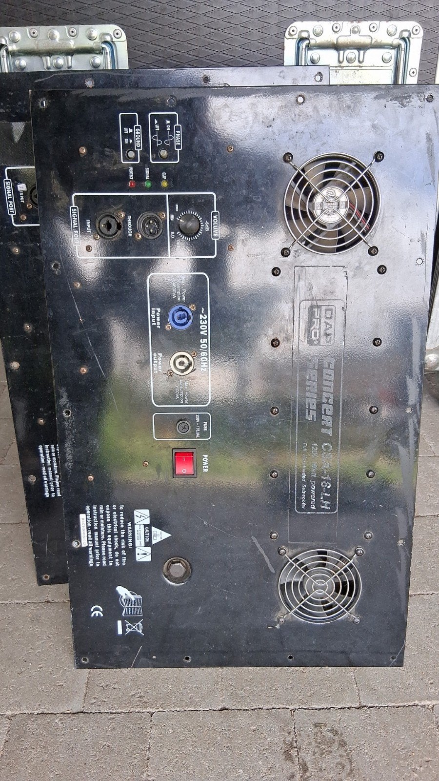 DAP PRO Concert CSA-18-LH Versterker Units - 6 werkend, 1 de, Ophalen, Gebruikt, 100 watt of meer