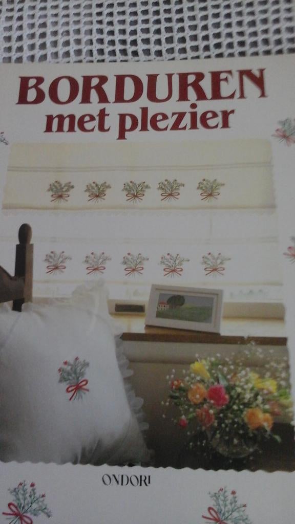Borduren met plezier, Ophalen of Verzenden, Zo goed als nieuw, Handborduren, Patroon