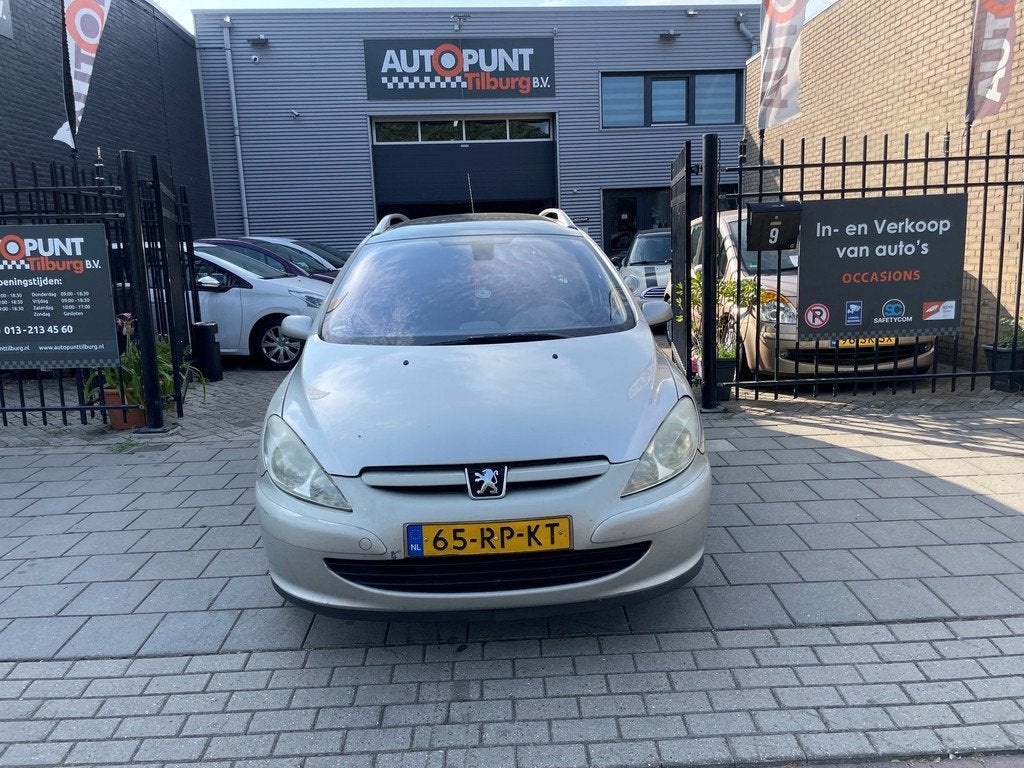 Peugeot 307 SW 2.0 16V Premium Trekhaak Airco Pano NAP APK, Auto's, Peugeot, Gebruikt, 1370 kg, 4 cilinders, 7 stoelen