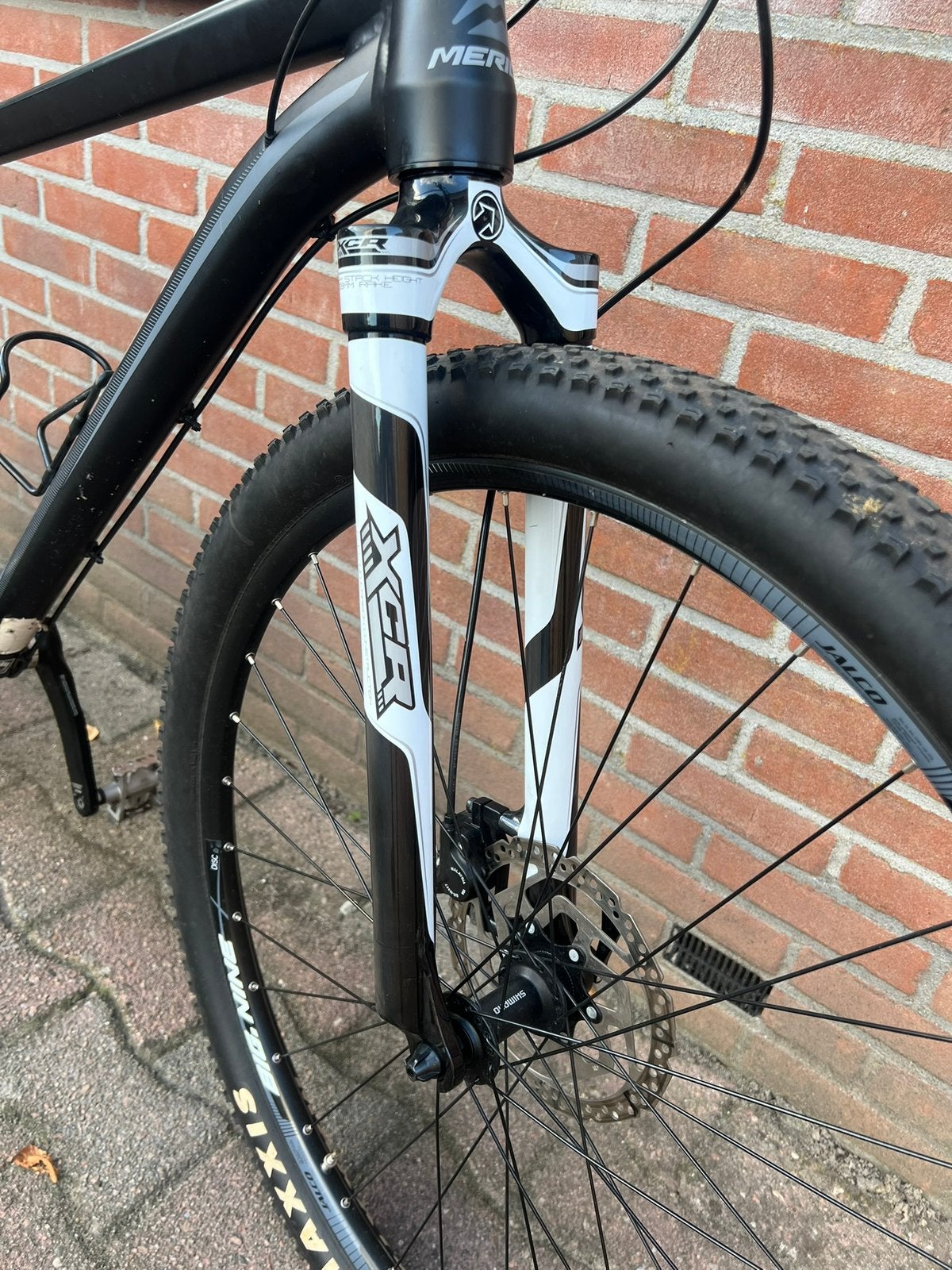 vaste voorvork xcr voorvork mountainbike voorvork carbon, Ophalen of Verzenden, Zo goed als nieuw, Voorvork, Mountainbike