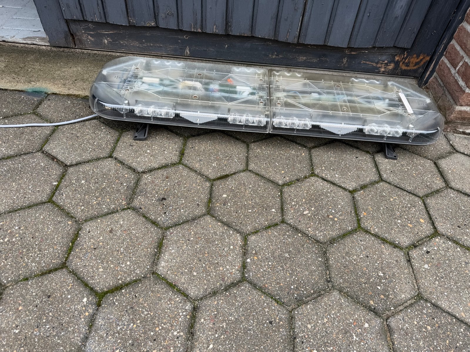Whelen Justice blauwe flitsbalk zwaailamp zwaaibalk zwaailic, Auto-onderdelen, Ophalen, Gebruikt, Universele onderdelen