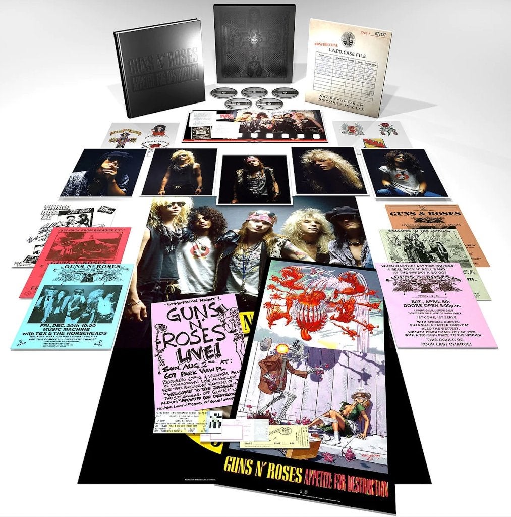 4Cd+BRDvd Guns N Roses Appetite For Destruction Deluxe NIEUW, Ophalen of Verzenden, Nieuw in verpakking, Boxset, Inclusief boekje