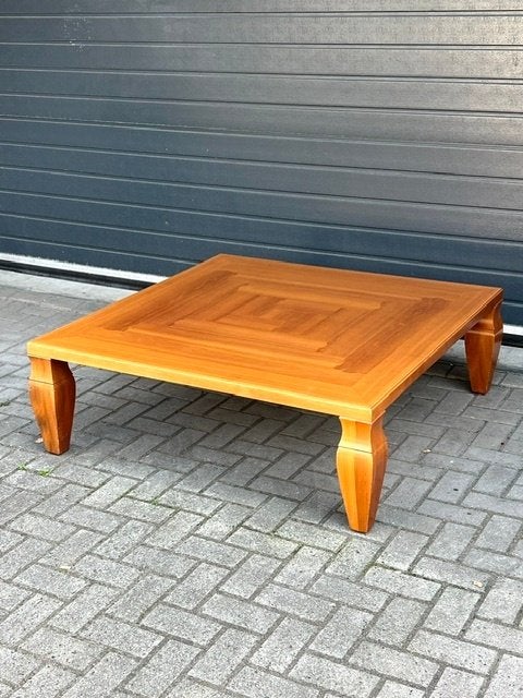 Giorgetti Magna salontafel Leon Krier design jaren 90 tafel, Ophalen, Gebruikt, ., Vierkant
