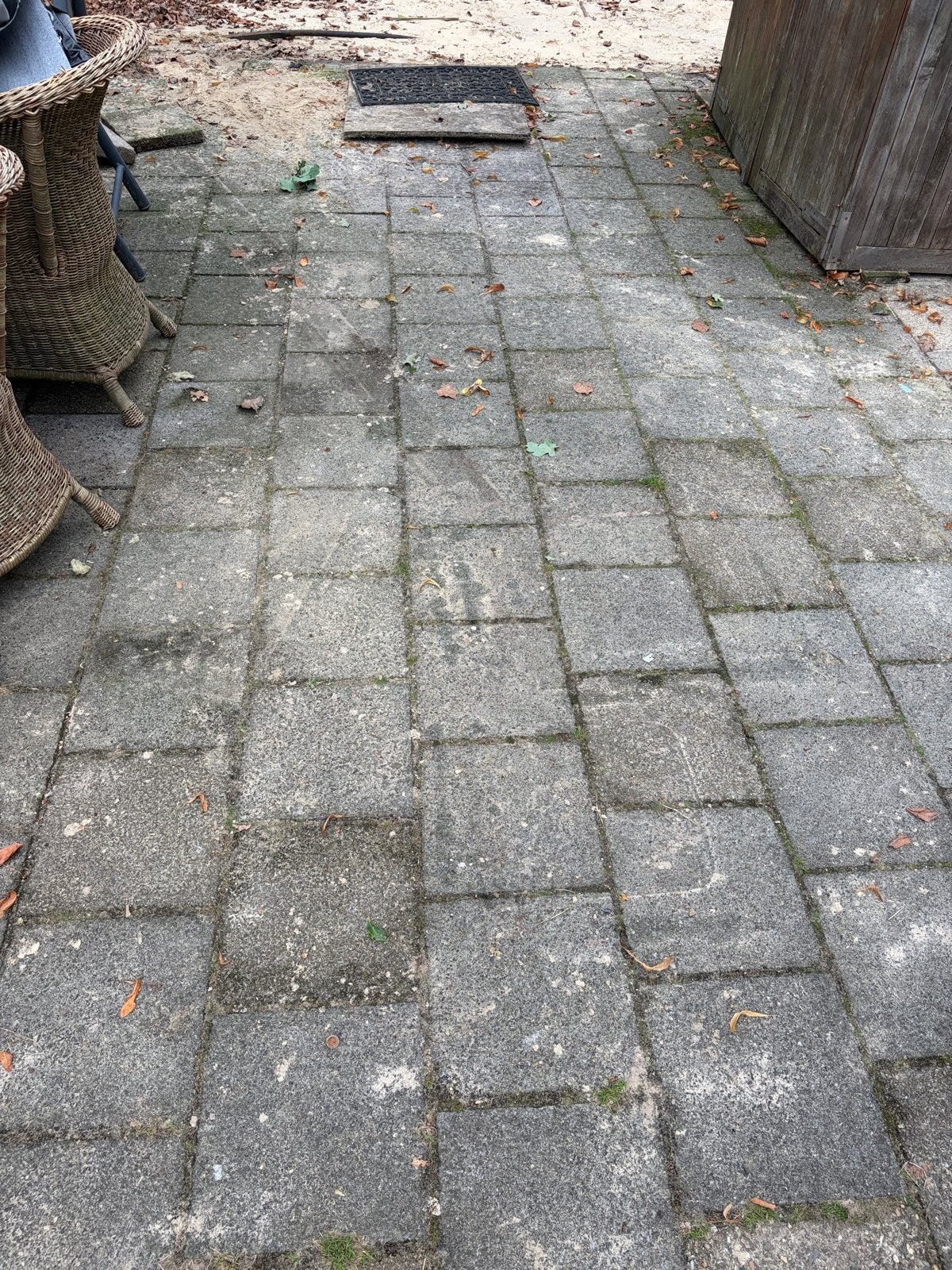 Gebruikte betontegels 30x30 voor terras of pad, Ophalen, Gebruikt, 10 m² of meer, Beton