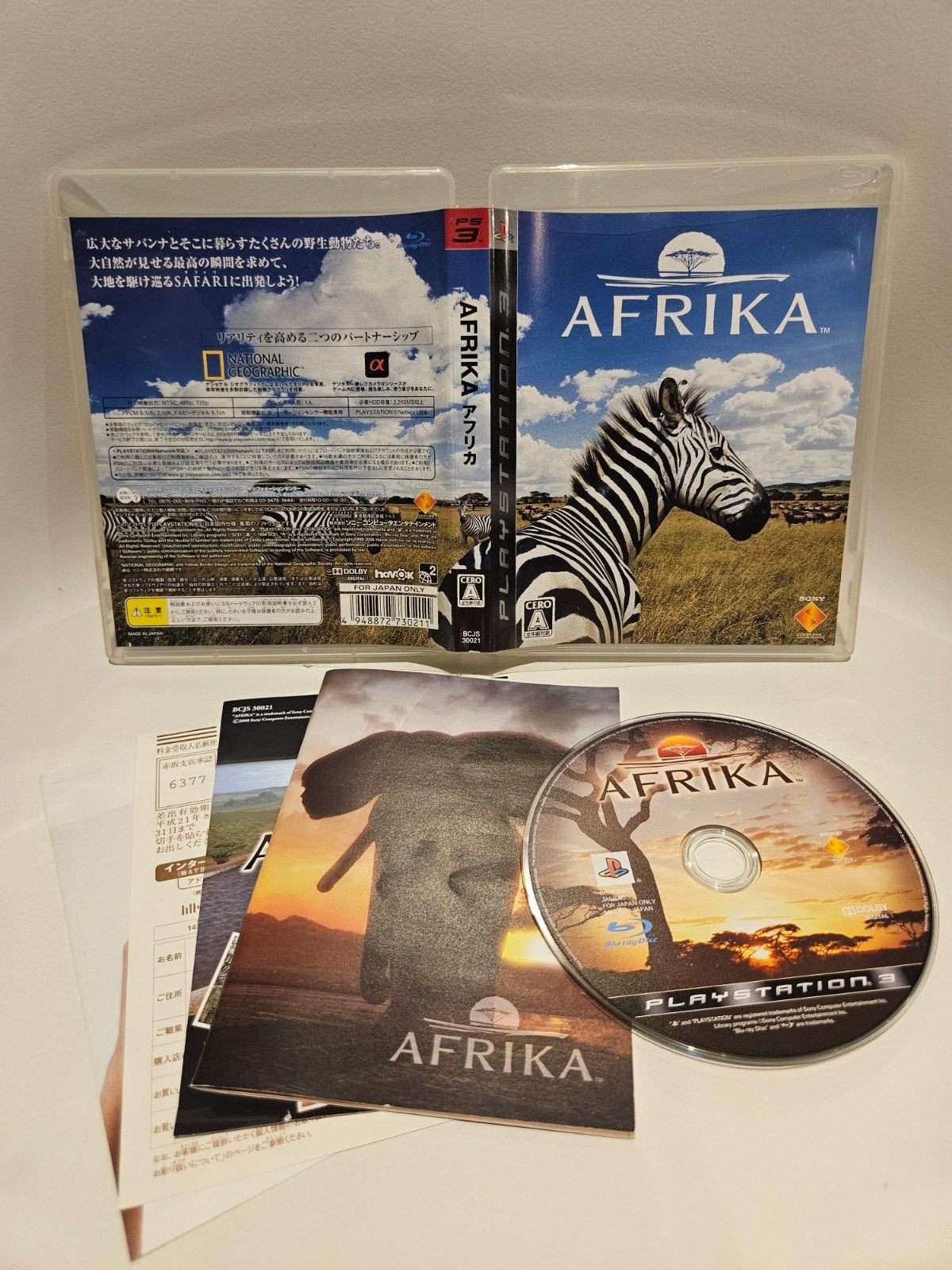 Afrika PS3 JP, 1 speler, Ophalen of Verzenden, Zo goed als nieuw, Vanaf 18 jaar