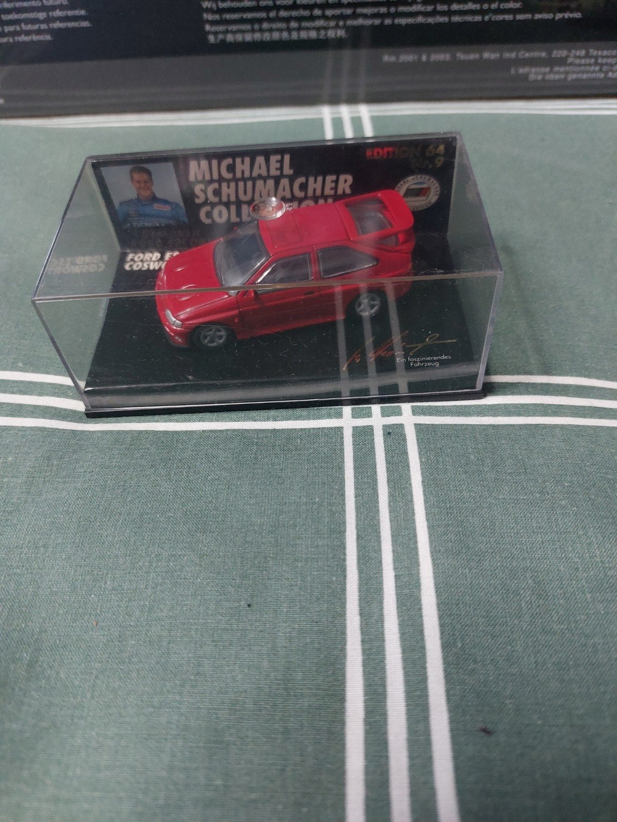 Michael Schumacher Collection Ford Escort Cosworth, Hobby en Vrije tijd, Modelauto's | 1:43, Ophalen of Verzenden