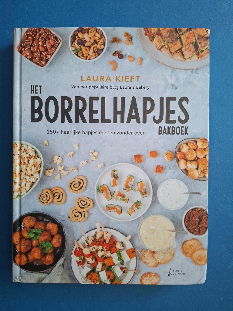 Het Borrelhapjes Bakboek * Laura Kieft, Verzenden, Zo goed als nieuw, Italië