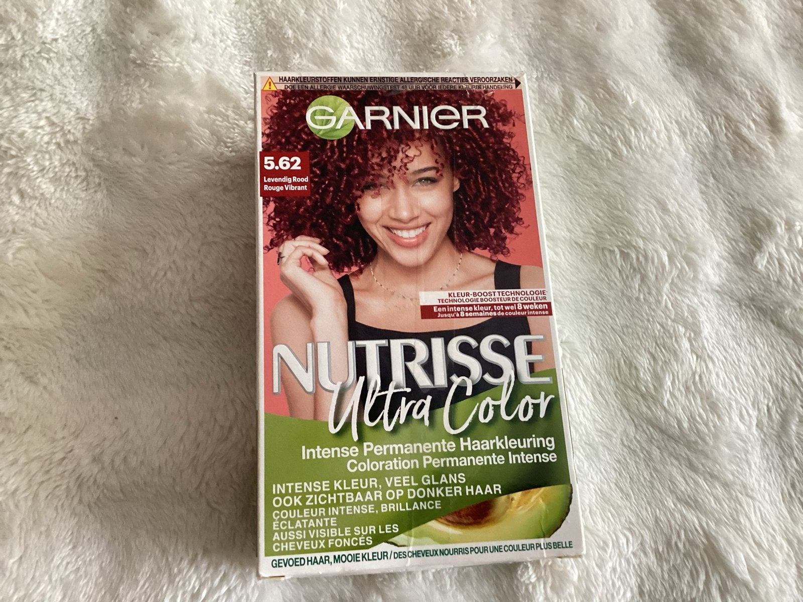 Garnier Nutrisse Ultra Color 5.62 Levendig Rood, Ophalen of Verzenden, Nieuw, Overige typen