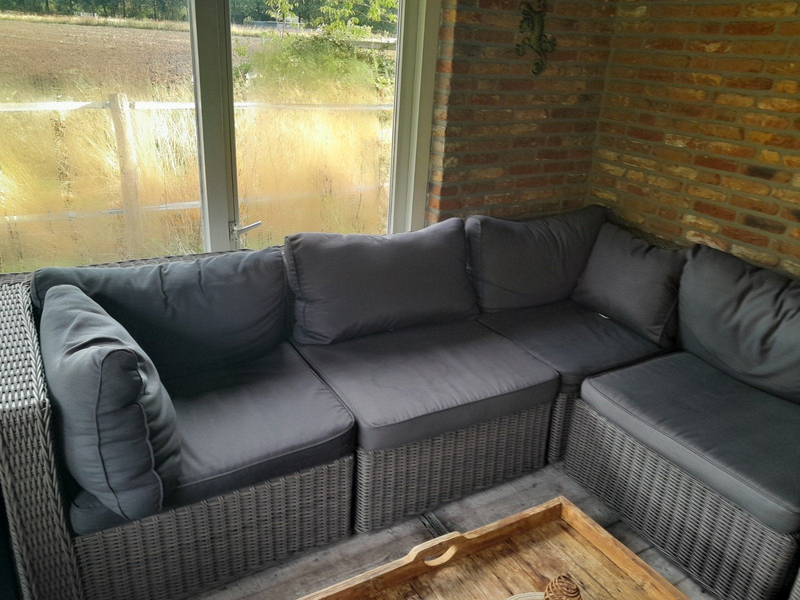 loungeset, Ophalen, Gebruikt, Wicker, Stoel