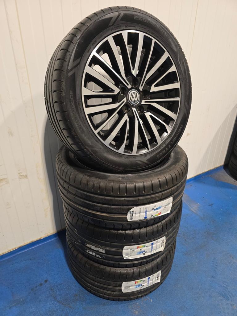 🌞Originele VW Palmerston velgen 18 inch Bulli California T6, 18 inch, Gebruikt, 255 mm, Banden en Velgen