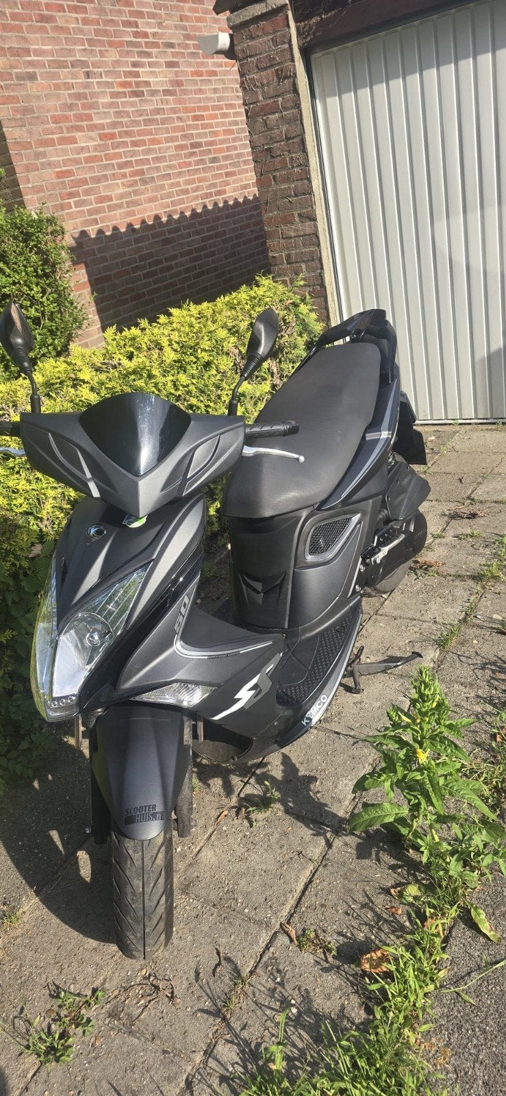 Kymco Super 8 Scooter - Zwart, Goed Onderhouden, Fietsen en Brommers, Scooters | Kymco, Ophalen, Gebruikt, Benzine, Super 8