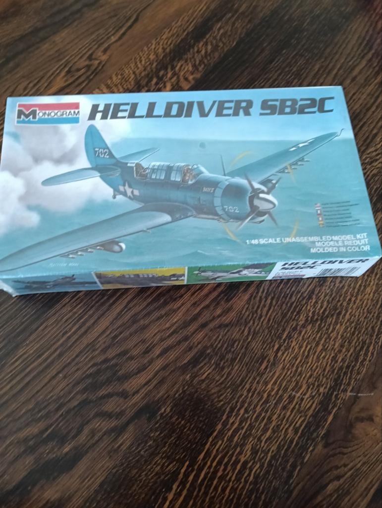 Monogram Helldiver SB2C Modelbouw Vliegtuig 1:48 Nieuw, Hobby en Vrije tijd, Overige merken, Nieuw, Ophalen of Verzenden, Groter dan 1:72