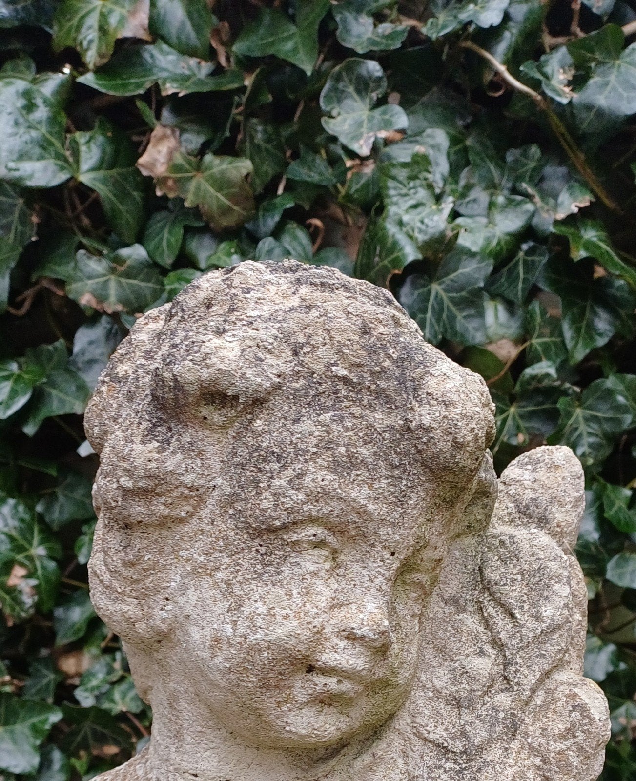 Oud Tuinbeeld Putto/Engel Beeld voor Tuin of Interieur € 45, Tuin en Terras, Ophalen, Nieuw, Kunststof