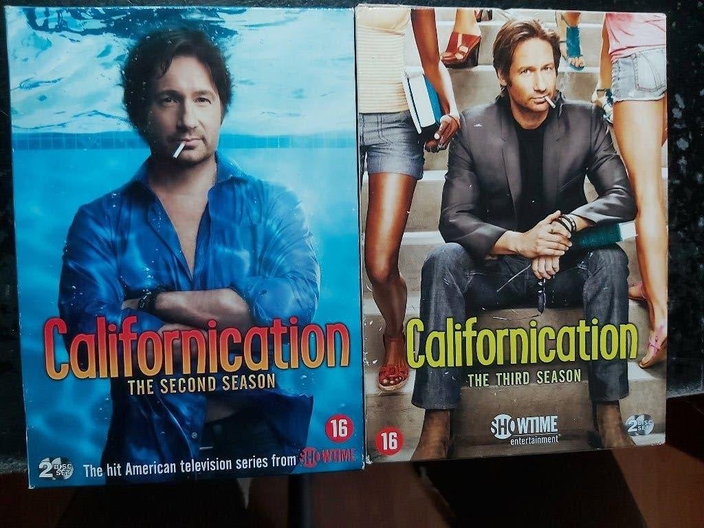 californication 2   en 3, Cd's en Dvd's, Dvd's | Tv en Series, Vanaf 9 jaar, Ophalen of Verzenden, Zo goed als nieuw, Drama