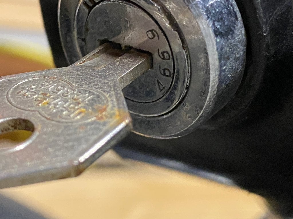 Contactslot honda c310, Fietsen en Brommers, Ophalen of Verzenden, Gebruikt, Overige typen, Overige merken