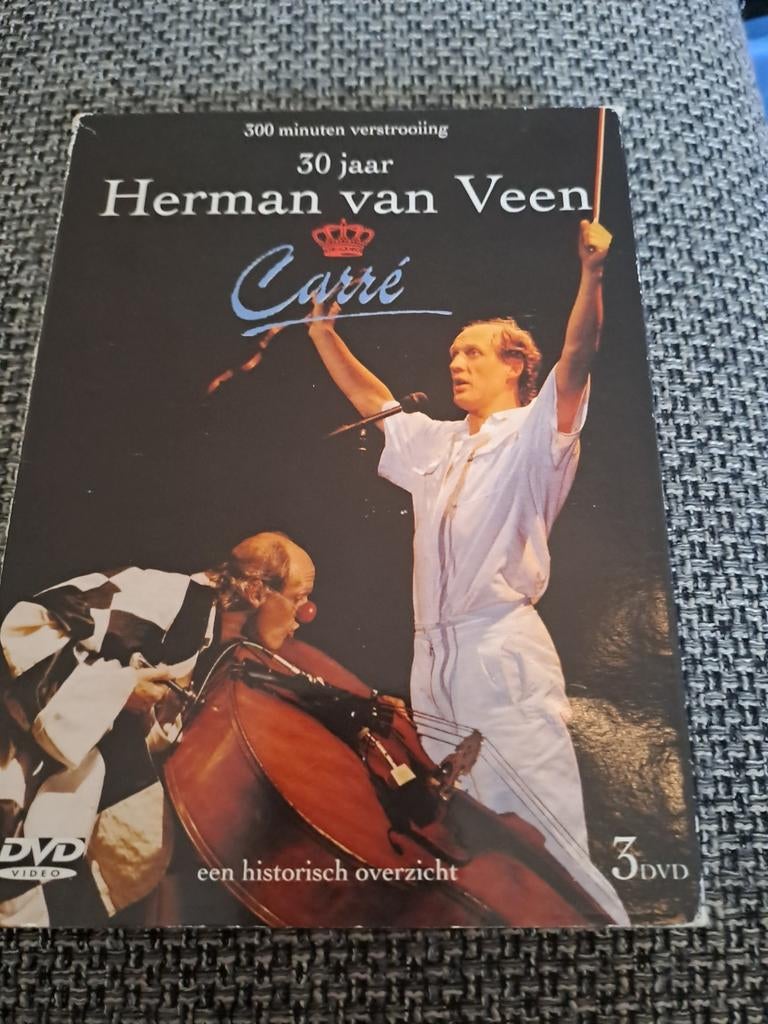 Herman van Veen - Carré 30 Jaar DVD Boxset (3 DVD's), Ophalen of Verzenden