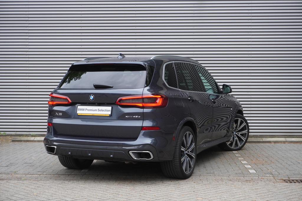 BMW X5 xDrive45e M Sportpakket | Glazen panoramadak | Drivin, Auto's, BMW, Gebruikt, 394 pk, Met garantie (alle), Vierwielaandrijving
