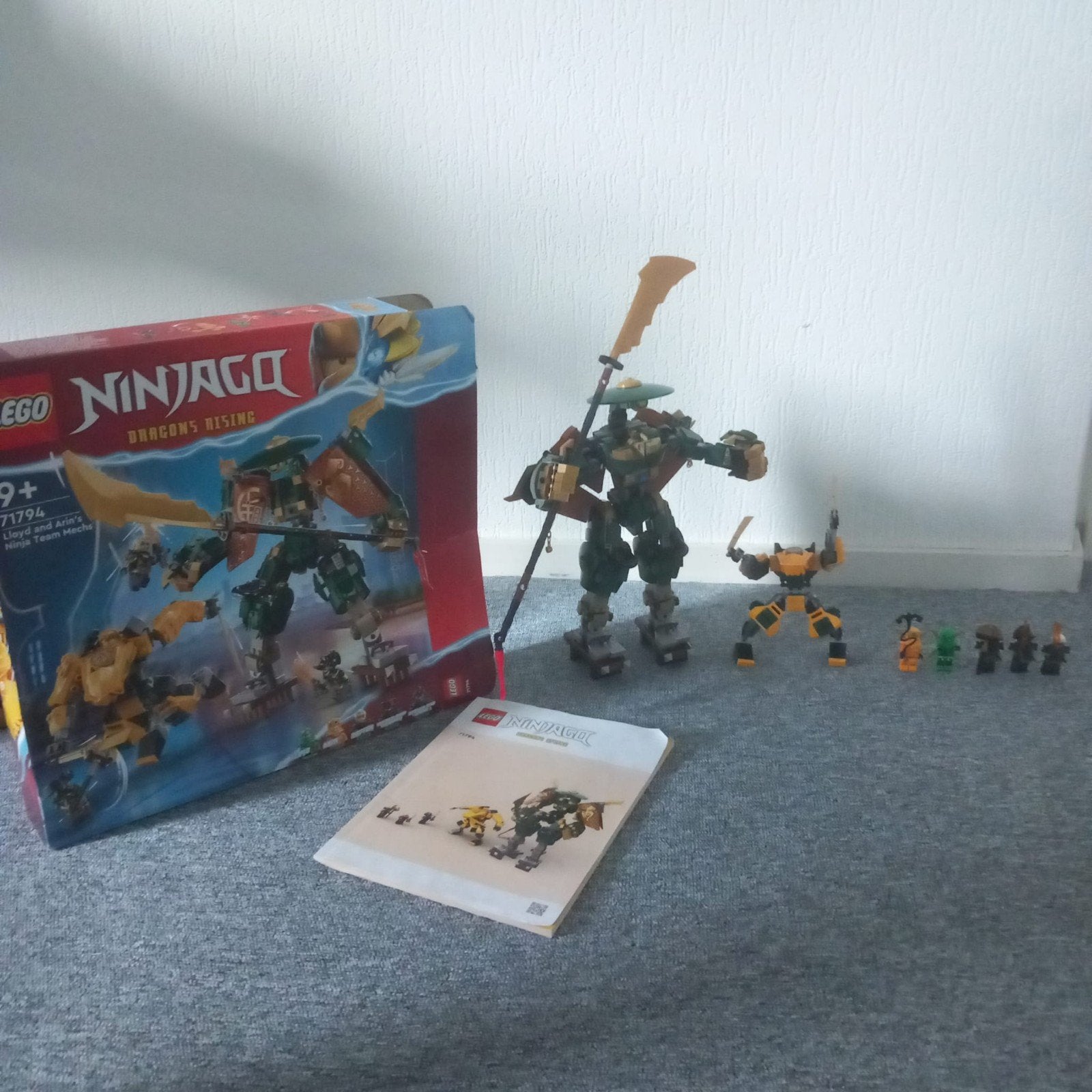 Lego Ninjago Dragon's Rising 71794, Lego, Ophalen of Verzenden, Zo goed als nieuw, Compleet