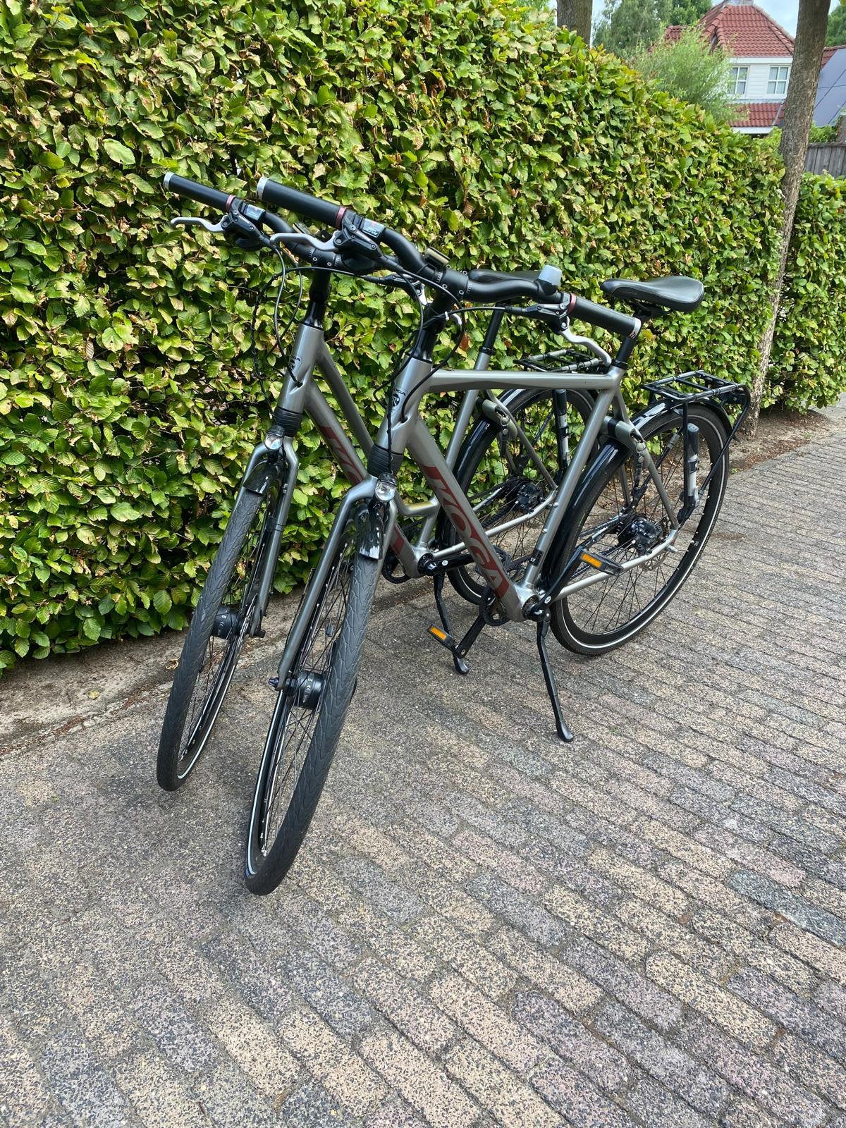 Koga F3 6.0 heren en damesfiets, Versnellingen, 56 cm of meer, Zo goed als nieuw, Schijfrem
