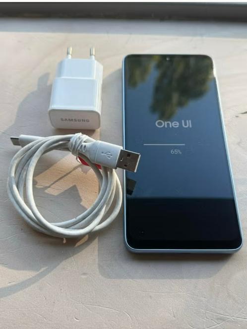 Samsung Galaxy A33 5g 128 GB, Gebruikt, Blauw, Touchscreen, Ophalen of Verzenden