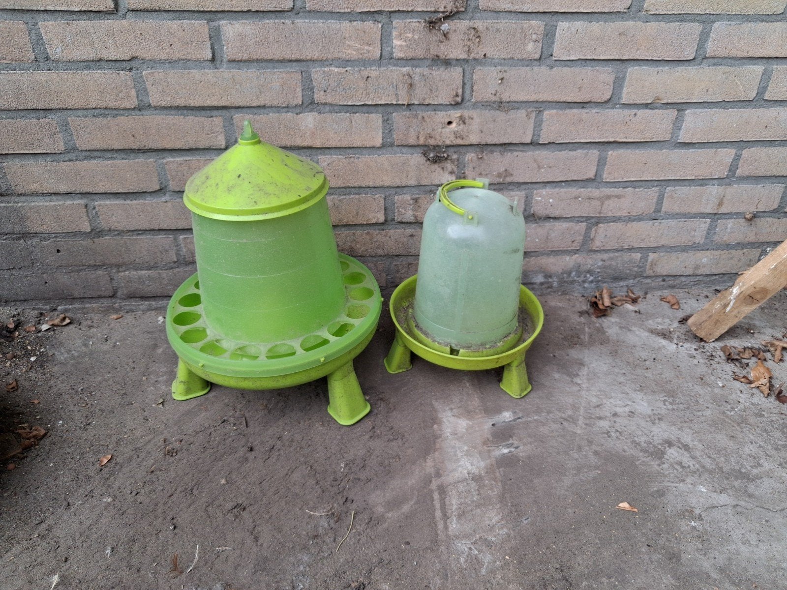 voer en drinktoren, Ophalen