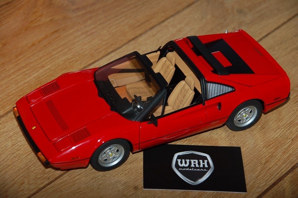 1:18 FERRARI 308 GTS Magnum Pi Hotwheels elite USED WRH, Verzenden, Gebruikt, Auto, Hot Wheels