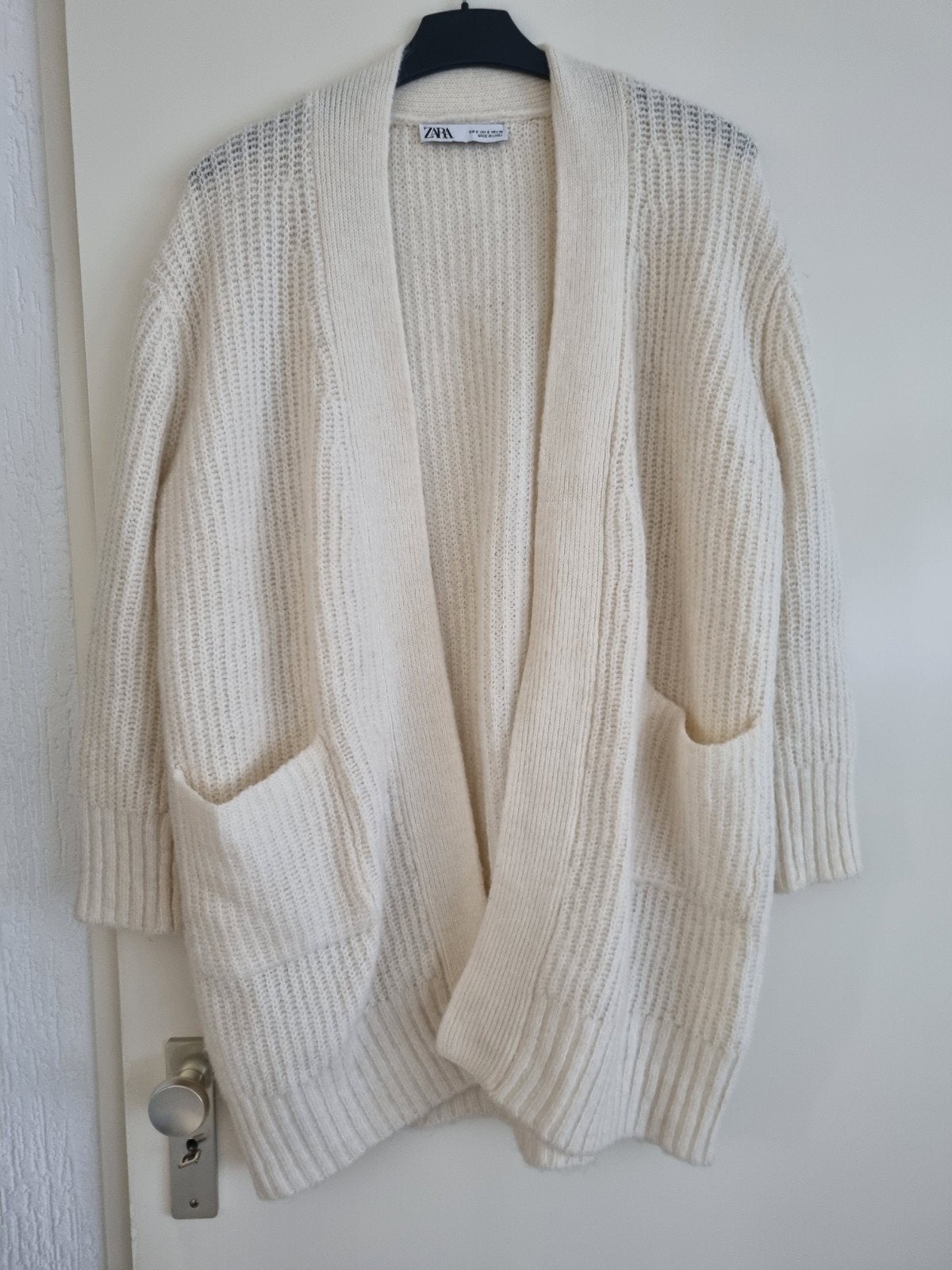crèmekleurige vest, Zara, Ophalen, Nieuw, Maat 36 (S)