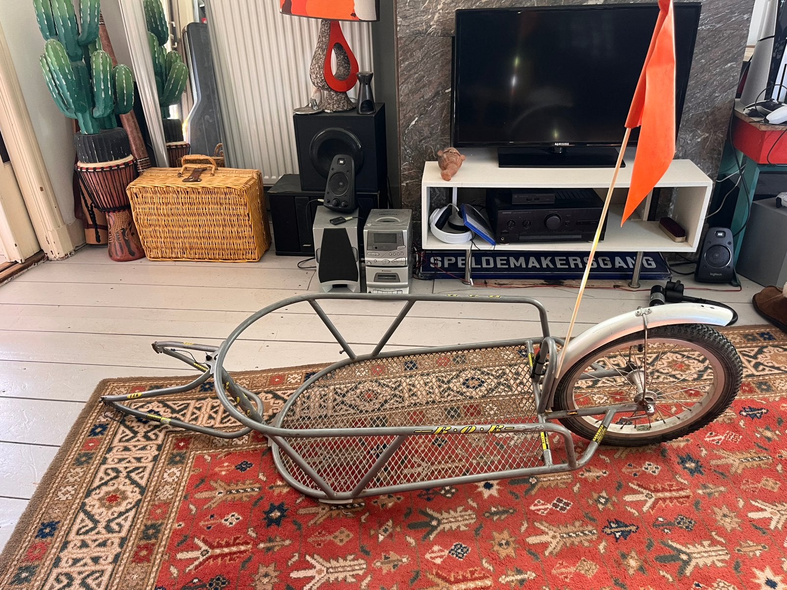 bob yak fiets trailer, Ophalen, Gebruikt