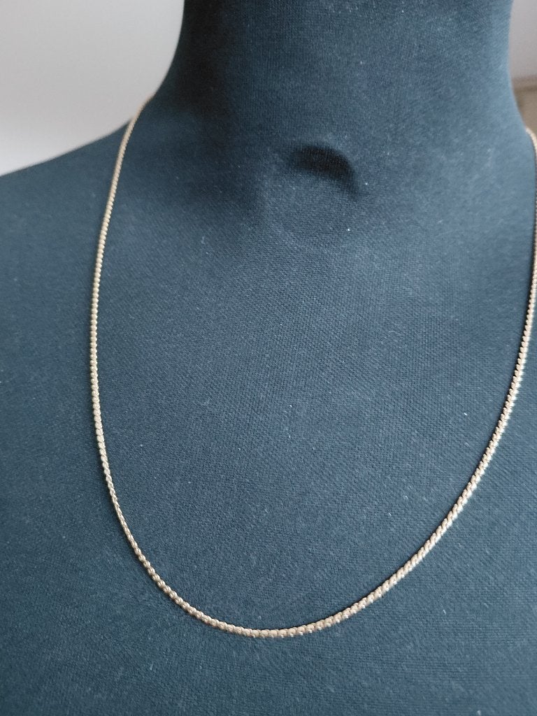 14 karaat fijn gouden ketting, Verzenden, Zo goed als nieuw, Goud, Goud