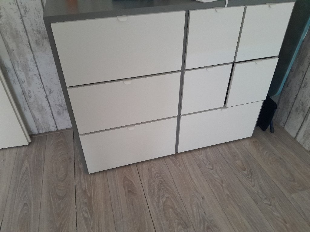 2x Dressoir, Huis en Inrichting, Kasten | Dressoirs, Ophalen, Gebruikt, Met deur(en), 150 tot 200 cm