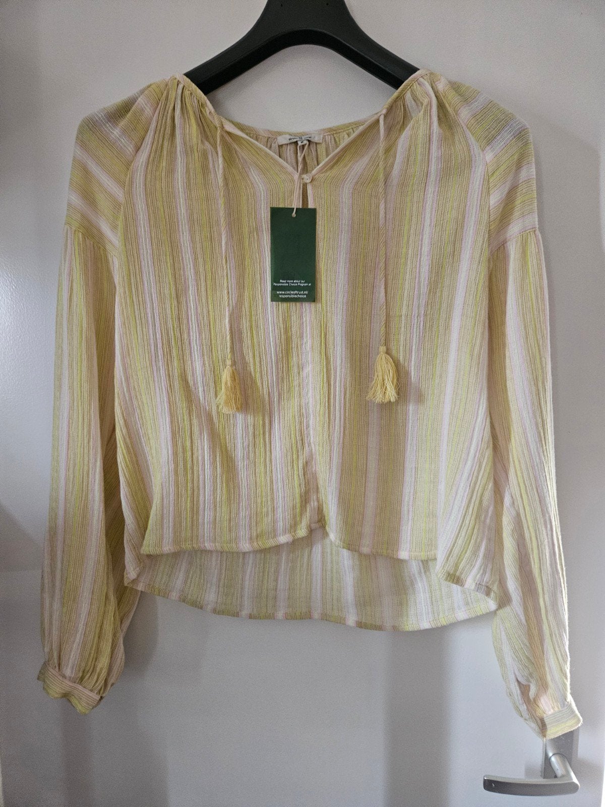 Circle of Trust Blouse - Nieuw maat M, Maat 38/40 (M), Geel, Onbekend, Nieuw