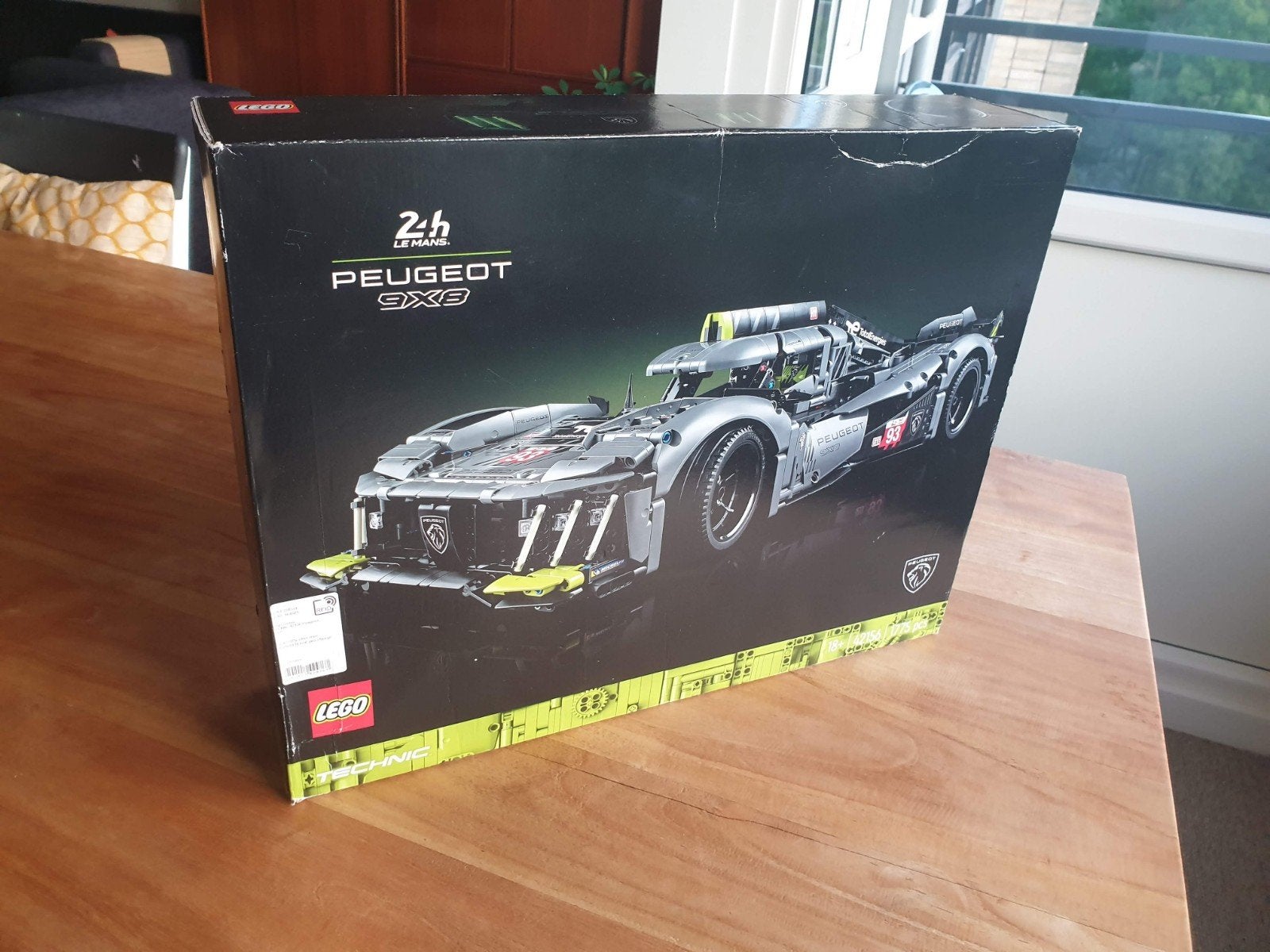 LEGO Technic Peugeot 9X8 24H Le Mans Hybrid Hypercar, Ophalen, Nieuw