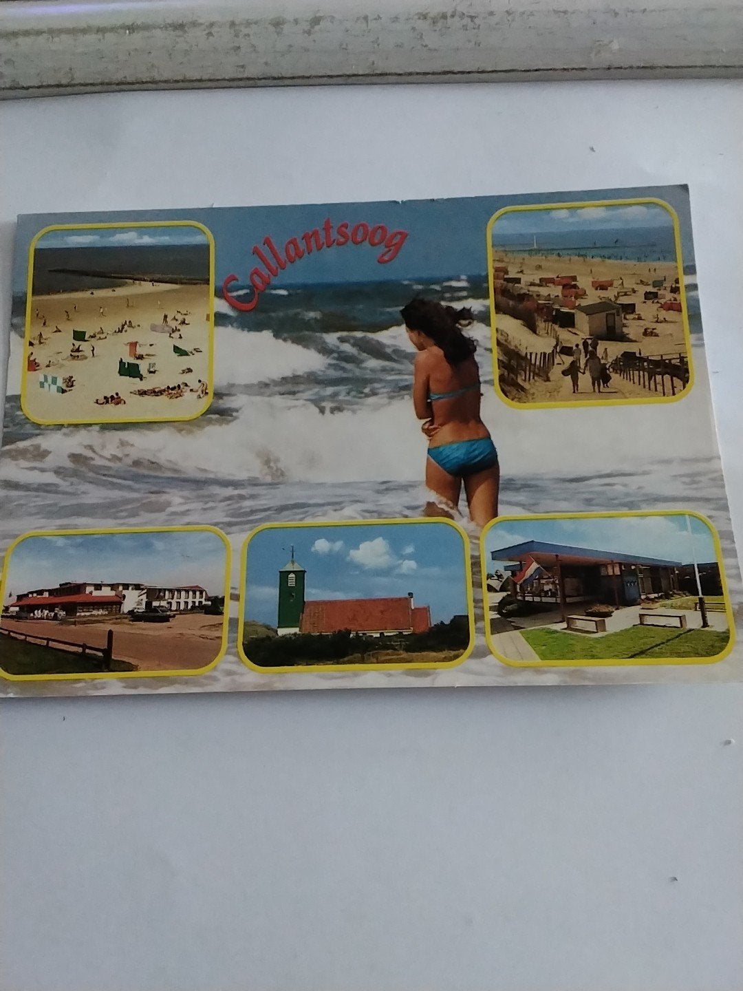 CALLANTSOOG. 1988, Verzamelen, Ansichtkaarten | Nederland, Ophalen of Verzenden, 1980 tot heden, Zeeland