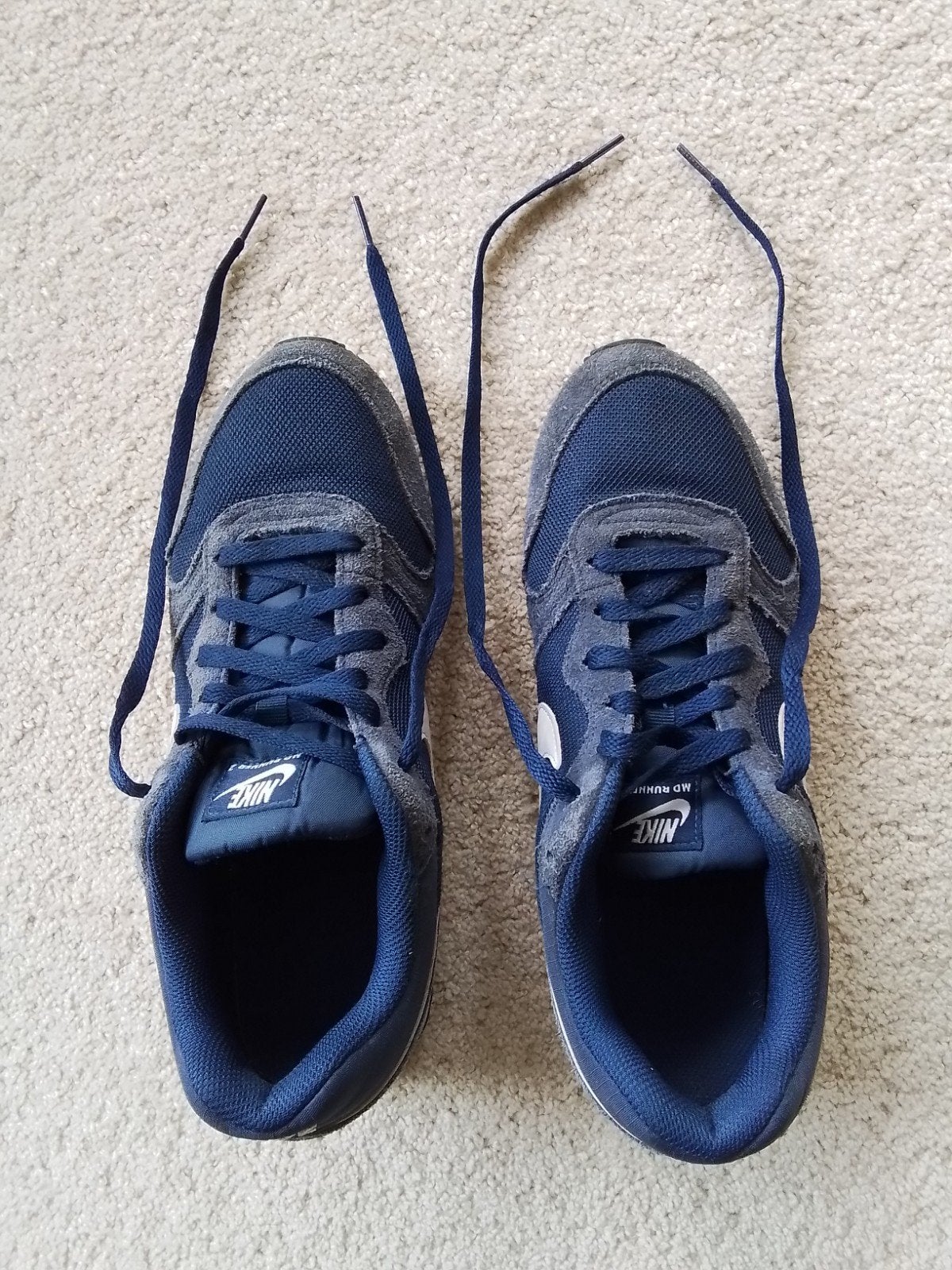 Nike MD Runner 2 Sneakers, Blauw, Nike, Ophalen of Verzenden, Sneakers of Gympen